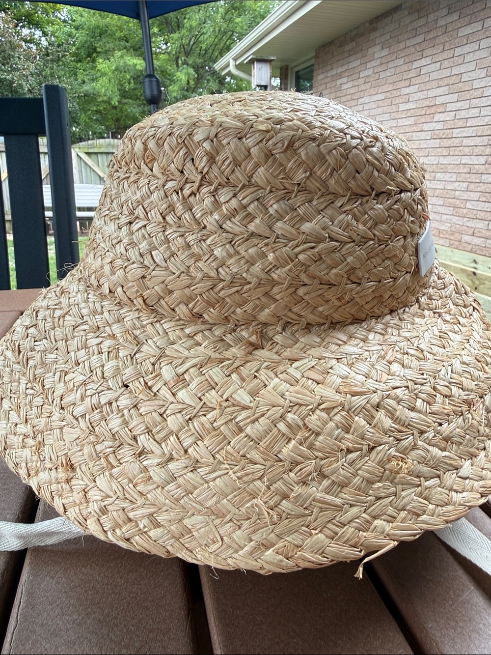 Revolve and FWRD Raffia Straw Hat - Picture 3 of 5
